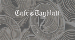 Desktop Screenshot of cafe-tagblatt.de