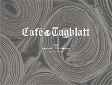 Tablet Screenshot of cafe-tagblatt.de